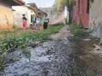 Warga Lorong Jaya Kemuning Palembang Ngeluh, Timbul Bau Tak Sedap Dari Saluran Sanitasi Masyarakat