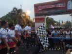 Ribuan Warga Tumpah Ruah Ikuti Bhayangkara Fun Run Polres Prabumulih