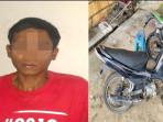 Tak Sampai Satu Jam, Pelaku Curanmor Milik Pelajar di Pali Ditangkap Polisi