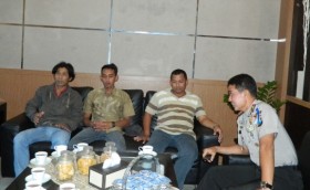Korban Salah Tangkap Polisi Temui Kapolres Kediri