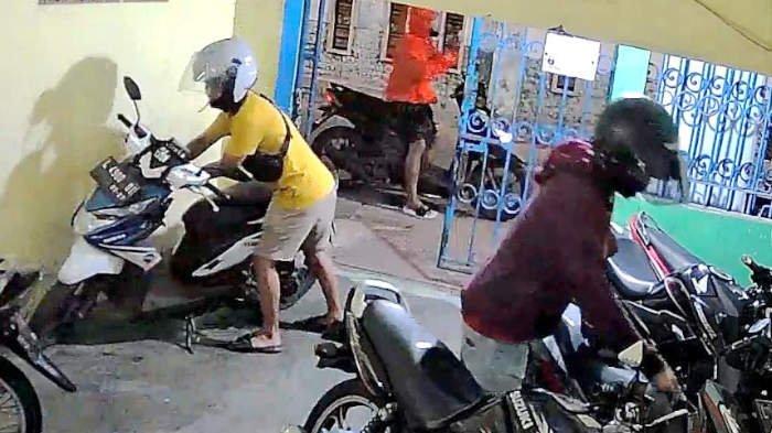 Aksi Bandit di Surabaya Makin Menjadi, Berani Jebol Pagar dan Colong Sepeda Motor di Tembok Dukuh