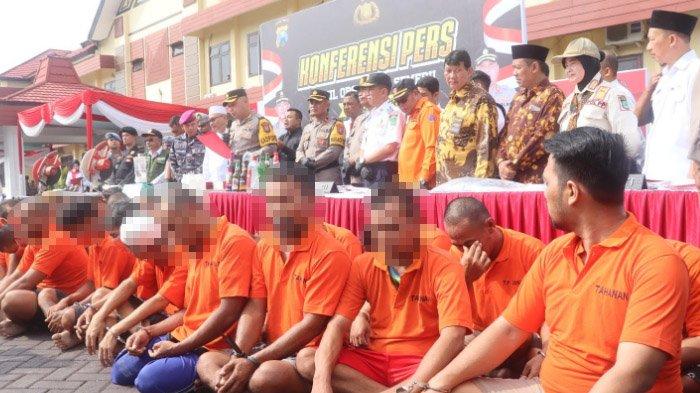 Operasi Pekat Semeru di Pasuruan Tangkap 76 Tersangka, Termasuk Eks Sipir Penjara Jualan Sabu