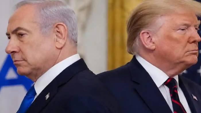 GEREGETAN - Kolase foto PN Israel Benjamin Netanyahu (kiri) dan Presiden AS Donald Trump (kanan). Netanyahu kini tampak geregetan kepada Trump terkait Perang Iran.