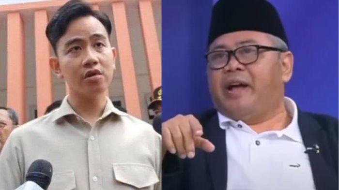 OGAH DAMAI - Kolase foto Wapres Gibran Rakabuming (kiri) dan Subhan Palal (kanan).