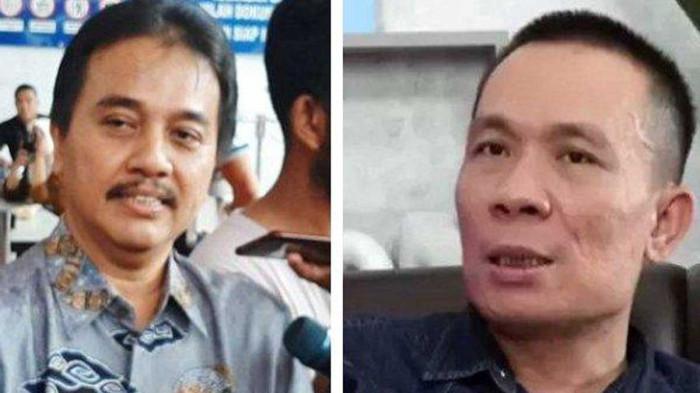 SERANGAN BALIK - Kolase foto Roy Suryo dan Rismon Sianipar. Simak serangan balik mereka di Kasus Ijazah Jokowi.