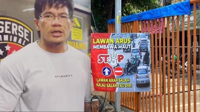 Cerita Youtuber Laurend Hutagalung Adang Pemotor Lawan Arah Sampai Ditimpuki Warga di Slipi