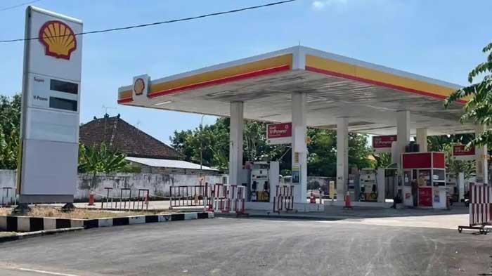 LOKASI SHELL BP - SPBU Shell Tuban yang berlokasi di Jalan Hayam Wuruk, Desa Bejagung, Kecamatan Semanding, Kabupaten Tuban, Senin (22/9/2025).