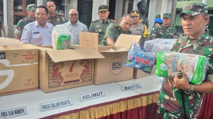Korem 081/Dhirotsaha Jaya Madun Kirim Ribuan Bantuan Kemanusiaan Gaza Palestina