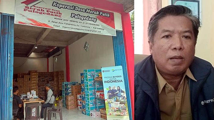 Koperasi Merah Putih Pulogedang Jombang Jadi Motor Ekonomi Desa Tanpa Saingi Toko Warga