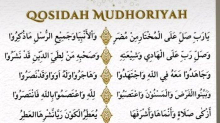 Lirik Sholawat Mudhoriyah Lengkap Arab, Latin dan Terjemahan