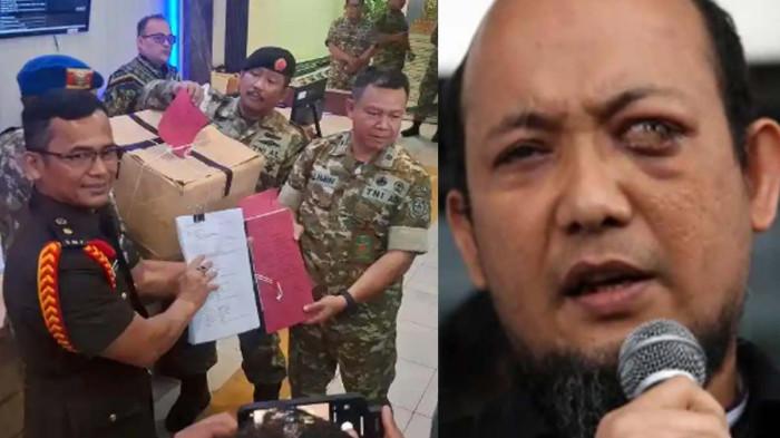 TEPAT - Oditur memastikan motif penyiraman air keras aktivis KontraS Andrie YUnus karena dendam pribadi. Prediksi Novel Baswedan tepat.