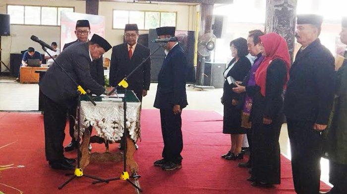 Sebulan Jelang Akhir Jabatan, Bupati Nganjuk Pindahkan 144 Pejabat Administrator Dan Pengawas Pemda