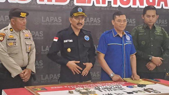 Razia Gabungan, Petugas Hanya Temukan Sendok dan Kartu Remi di Lapas Lamongan