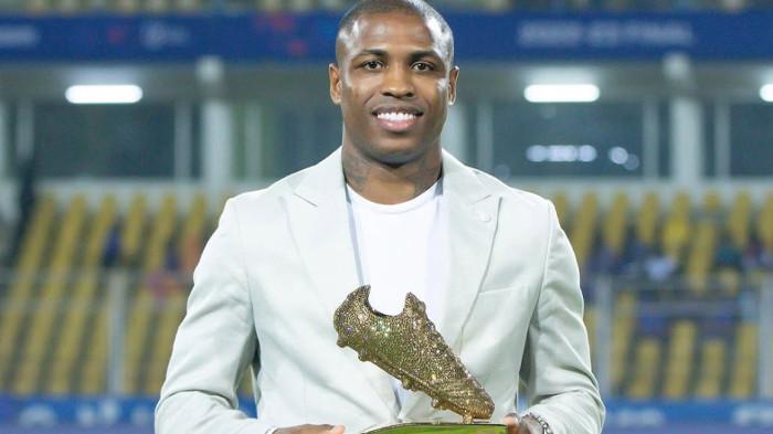 PEMAIN BARU - Diego Mauricio saat membela tim lamanya, Odisha FC. Ia diperkenalkan menjadi rekrutan baru Persebaya. Penandatanganan kontrak dilakukan hari ini, Sabtu (23/8/2025) di Stadion GBT.