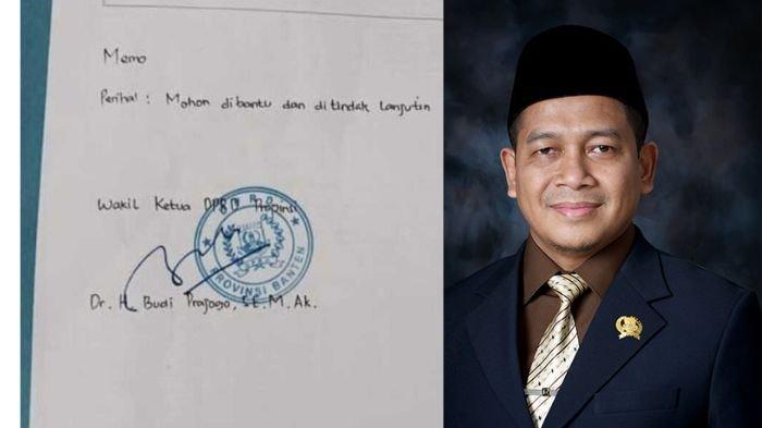 Rekam Jejak Budi Prajogo, Wakil Ketua DPRD Banten yang Tandatangani Memo Titip Siswa di SPMB 2025