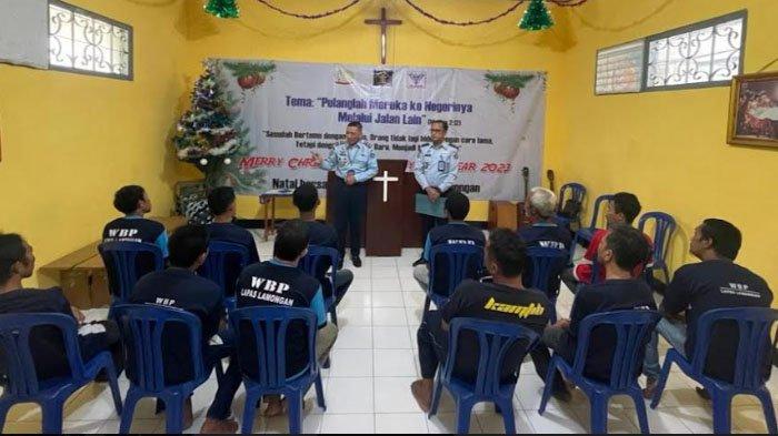 Bersamaan Natal, 5 WBP Lapas Lamongan Mendapatkan Remisi Khusus Keagamaan
