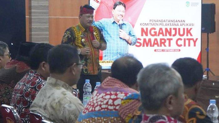 Nganjuk Tergenggam Saat NSC Dilaunching 9 September 2023, Satukan Banyak Layanan Lewat Satu Aplikasi