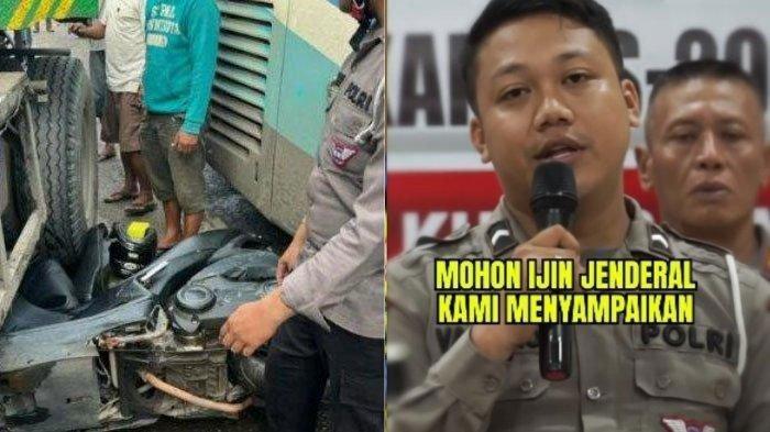 Rezeki Bertubi-tubi Bripda Novandro Usai Viral Ganjal Bus Pakai Motor, Ini Daftar Hadiah Diterima