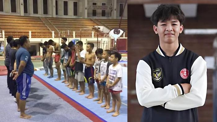Sosok Naufal Atlet Gimnastik Gresik yang Meninggal di Rusia, Ada 2 Cita-cita Mulia untuk Sang Ibu