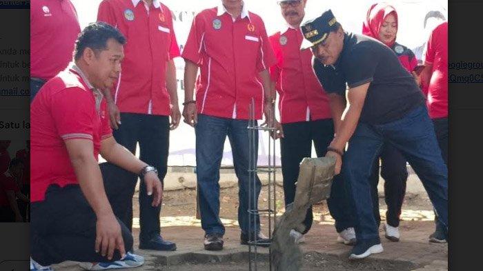 Dukung Kemajuan Olah Raga di Nganjuk, Pemkab Memulai Pembangunan Sport Center Anjuk Ladang