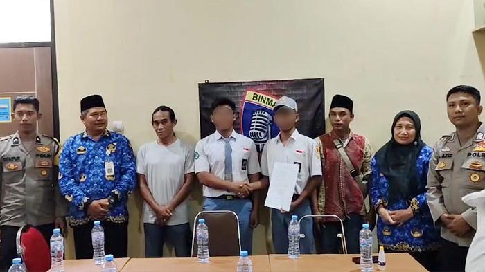 Viral Duel Siswa SMK di Bangkalan Akibat Saling Ejek di Medsos, Polisi Fasilitasi Mediasi