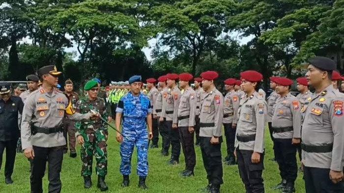 Perkuat Pola Pengamanan Pemilu di Ponorogo, Pasukan Gabungan Diterjunkan H-2 Sebelum Pencoblosan