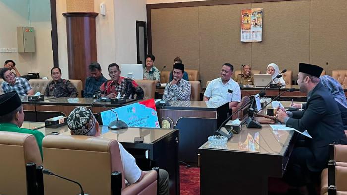 audiensi Indonesia Islamic Science Park bangkal;an dprd jatim