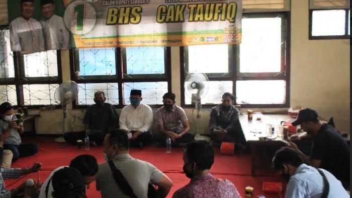 Berkunjung ke Balai Wartawan, BHS Beber Komitemen tentang Keterbukaan Informasi Publik