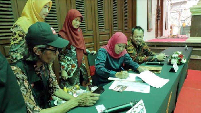 Jelang Pemilu 2024, KPU Gelar Coklit di Rumah Gubernur Khofifah