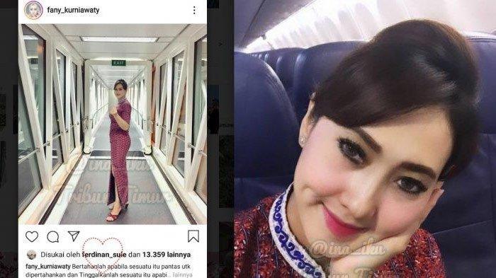 Fany Kurniawaty saat Bertugas, Mata Indah dan Lesung Pipit Mempesona (Instagram via Tribun Timur)