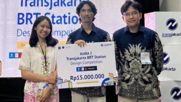Mahasiswa Arsitektur ITS Sabet Juara II Desain Halte Masa Depan Transjakarta