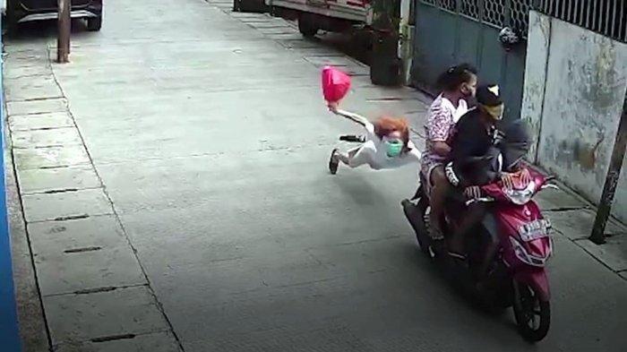 Siasat Licik Jambret Jalanan Manfaatkan Anak dan Istri, Beraksi Sejak 2016, Sampai Lupa Jumlahnya