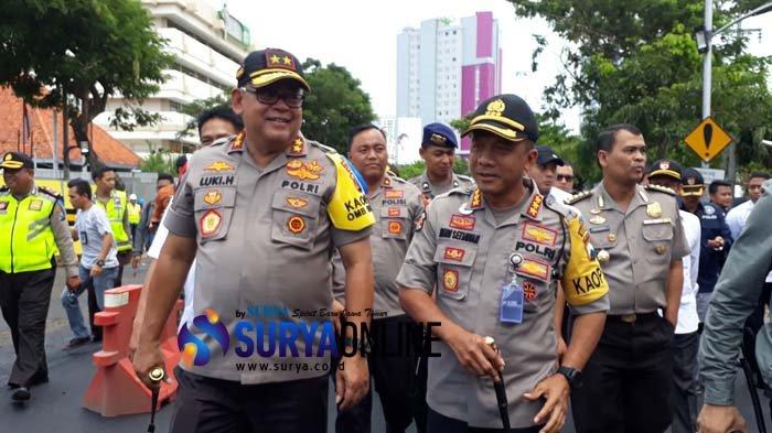 Kapolda Jatim Tinjau Jalan Gubeng Ambles, Sebut Pihak-Pihak Ini Harus Tanggung Jawab