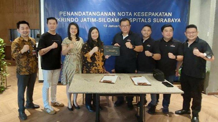 Gandeng RS Siloam Surabaya, Apkrindo Jatim untuk Sediakan Layanan Kesehatan bagi Pelaku Usaha