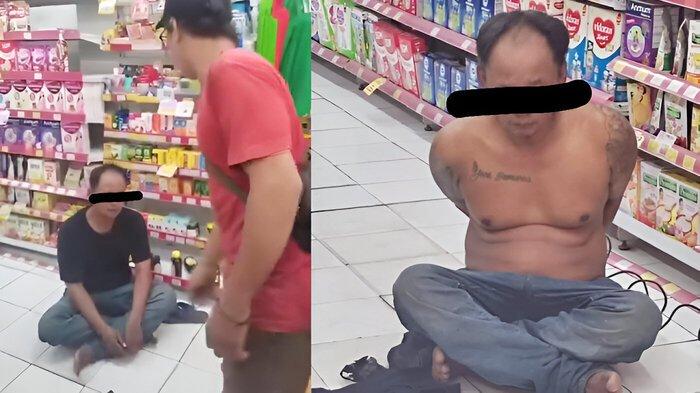 Pria Bertato Mewek Kepergok Curi Sabun Muka di Minimarket Surabaya, Pegawai Temukan Kunci T