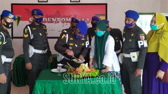 Denpom V/4-3 Pamekasan Ajak Masyarakat Saling Bersinergi Memutus Penyebaran Virus Corona