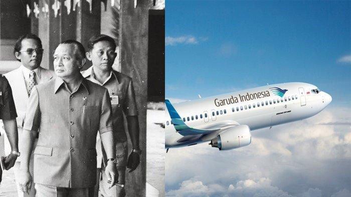 Perintah Tegas Soeharto Saat Garuda Indonesia Nyaris Bangkrut, Dirut dan Seluruh Direksi Diganti