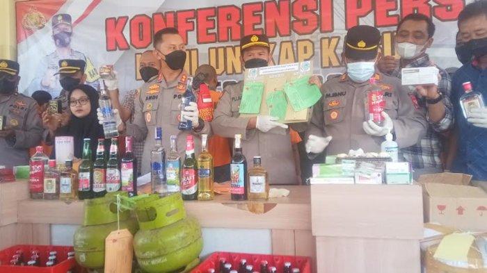 12 Hari Gelar Operasi Pekat Semeru 2022, Polres Situbondo Tahan 11 Tersangka