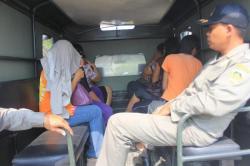 Tujuh PSK dan Dua Mucikari Diangkut Satpol PP Pemkab Madiun