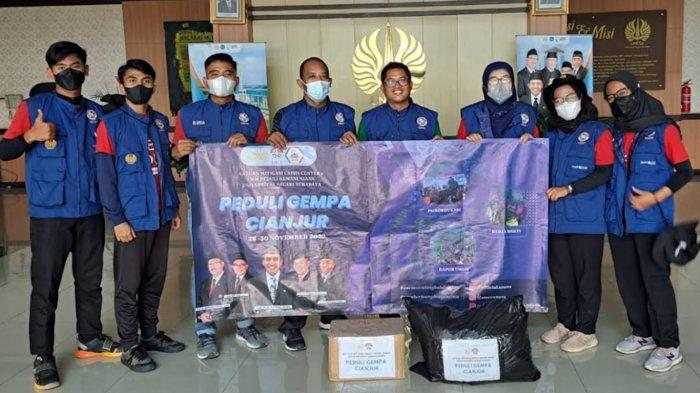 Unesa Surabaya Kirim Relawan ke Cianjur untuk Bantu Dapur Umum, Posko Kesehatan, dan Psikoedukasi
