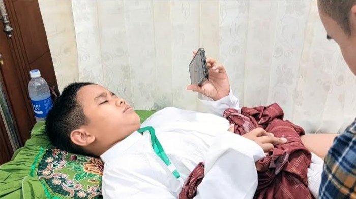 Perayaan Maulid Nabi Muhammad, Ratusan Anak di Kranggan Lamongan Ramai Ikut Sunatan Massal