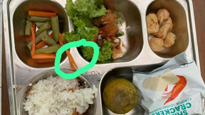 Siswa Temukan Ulat Mati Dalam Porsi MBG, Menjadi Kasus Kedua Siswa SMPN 1 Trenggalek