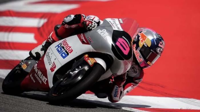 BIDIK PODIUM UTAMA - Pembalap Indonesia, Veda Ega Pratama menatap podium utama di Moto3 Italia 2026 berbekal pengalaman podiumnya musim lalu