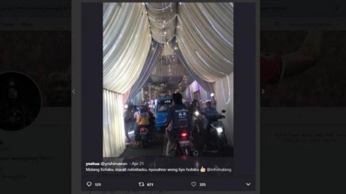 Musim Pengantin Warga Geram Tenda Hajatan Tutup Jalan, Eri Cahyadi Bakal Bahas Standar Perizinan
