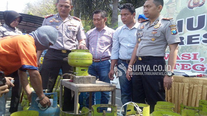 Sholahudin Dihajar Massa karena Ketahuan Curi Tabung Elpiji