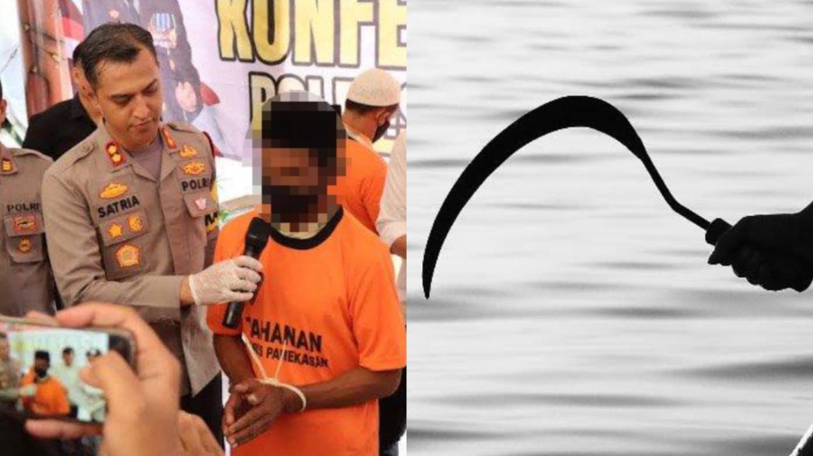 6 FAKTA Warga Sumenep Disabet Celurit karena Goda Istri Orang, Bertamu Malam Hari Sebelum Diobrak