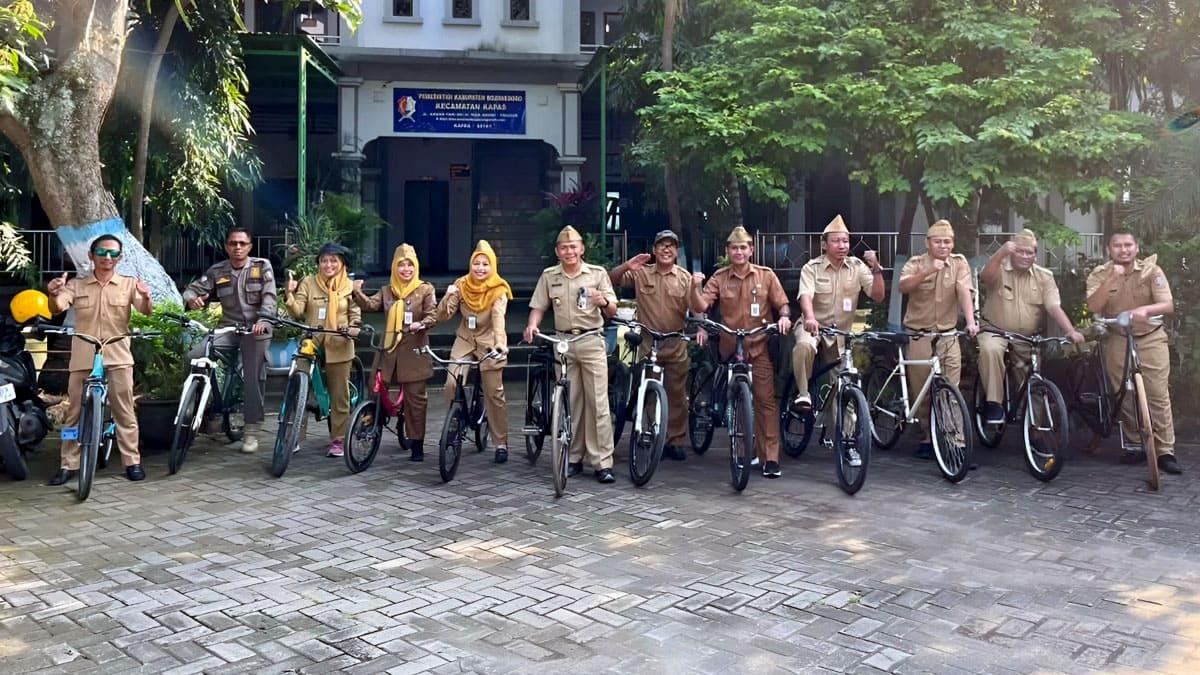 Pemkab Bojonegoro Resmi Terapkan Bike to Work untuk ASN demi Hemat BBM
