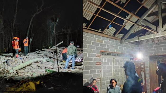 5 Fakta Ledakan Dahsyat di Ponggok Blitar, Diduga Gegara Petasan dan Petugas Temukan Potongan Tubuh