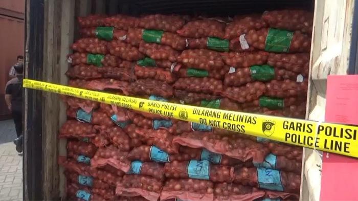 Modus Pengusaha yang Selundupkan 72 Ton Bawang Bombai Ilegal Asal Belanda Lewat Surabaya