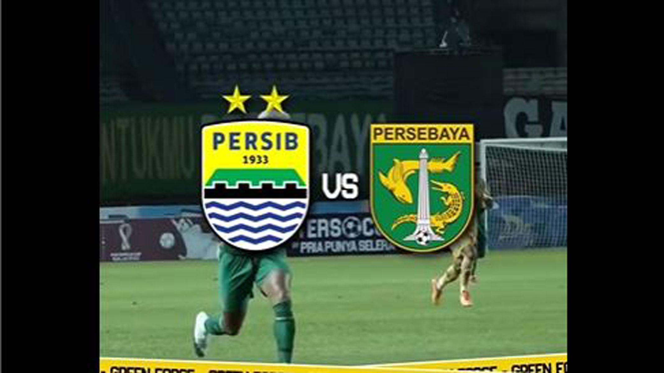 Skor Babak 1 Perrsib Bandung Vs Persebaya, Bajul Ijo Tertinggal 1-2